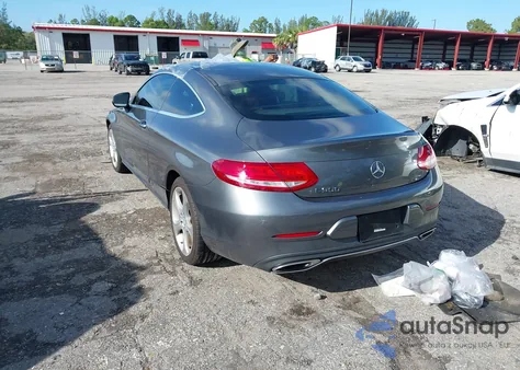 2017 Mercedes-Benz C 300 из США, поврежденный, VIN WDDWJ4JB3HF416895